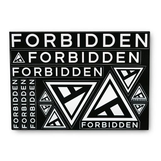 [008.001.0002] Forbidden Logo Sticker Pack