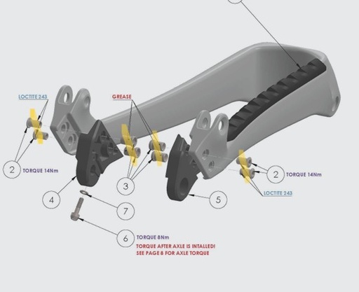 [99.0011] V2 Dropout Bolt Kit